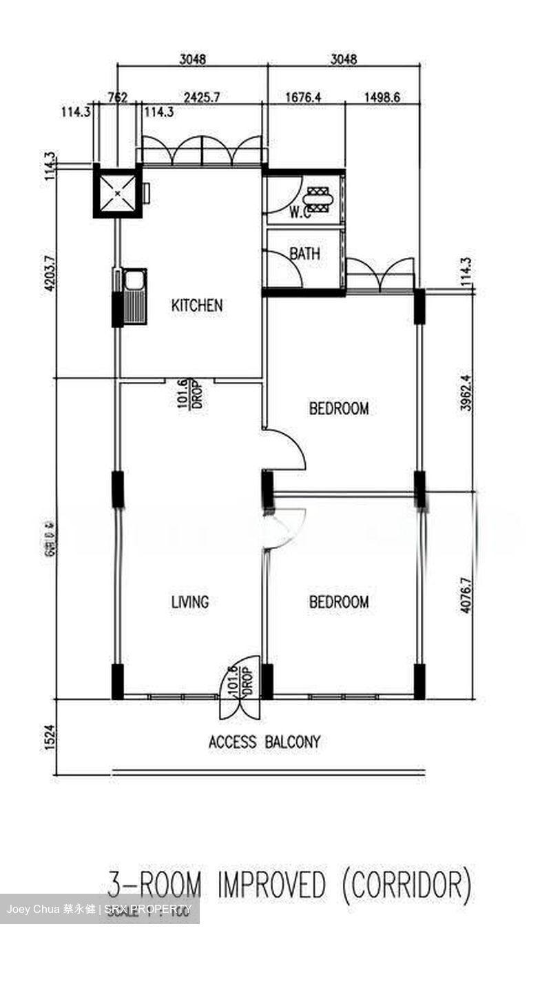 Blk 74 Bedok North Road (Bedok), HDB 3 Rooms #638250831